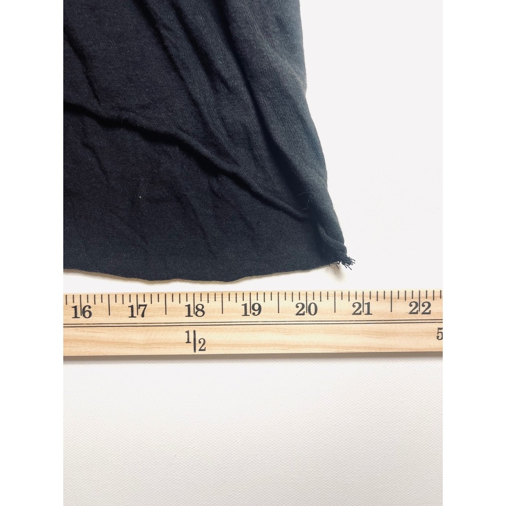 Nirvana Graphic Muscle Tank Top Black Supima Cotton Blend Smiley Face Size L - Picture 7 of 11